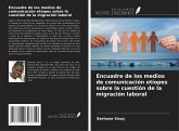 Encuadre de los medios de comunicación etíopes sobre la cuestión de la migración laboral