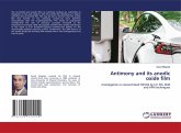 Antimony and its anodic oxide film Antimony and its anodic oxide film