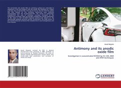 Cover Antimony and its anodic oxide film