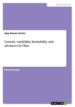 Genetic variability, heritability and advances in Okra Genetic variability, heritability and advances in Okra