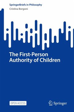 Cover The First-Person Authority of Children