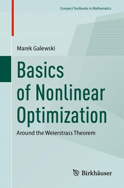 Basics of Nonlinear Optimization (eBook, PDF) - Galewski, Marek