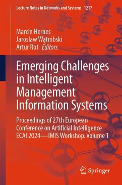 Emerging Challenges in Intelligent Management Information Systems (eBook, PDF)