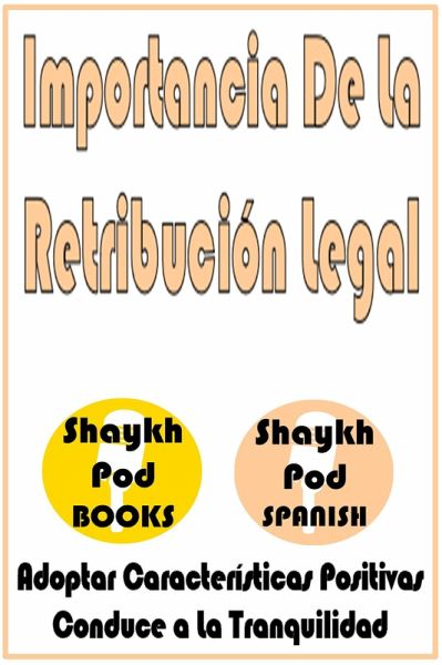 Importancia De La Retribución Legal (eBook, ePUB)