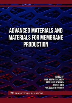 Advanced Materials and Materials for Membrane Production (eBook, PDF)