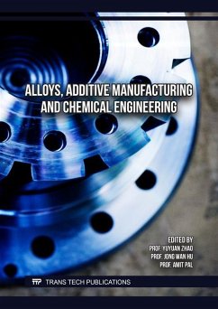 Cover Alloys, Additive Manufacturing and Chemical Engineering (eBook, PDF)
