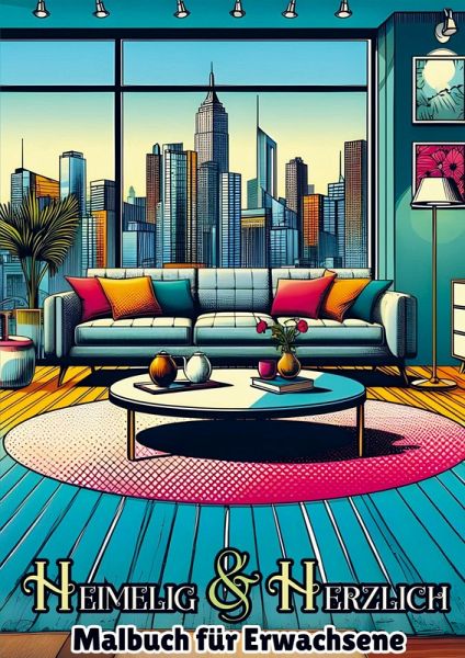 Heimelig & Herzlich - Malbuch für Erwachsene