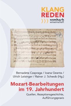 Cover Mozart-Bearbeitungen im 19. Jahrhundert