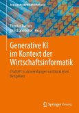 Generative KI im Kontext der Wirtschaftsinformatik Generative KI im Kontext der Wirtschaftsinformatik