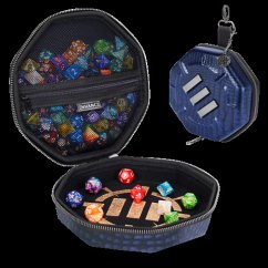 Cover ENHANCE Tabletop Collector's Edition Dice Case Blue Dragon Scales