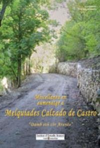 Cover Miscellanèa en autmenatge a Melquiades Calzado de Castro