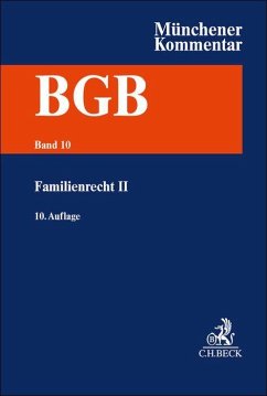 Cover Münchener Kommentar zum Bürgerlichen Gesetzbuch Bd. 10: Familienrecht II §§ 1589-1921, RelKErzG, VBVG, SGB VIII, SaRegG
