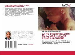 LA NO DISCRIMINACIÓN EN LA VIDA HUMANA COMO IUS COGENS LA NO DISCRIMINACIÓN EN LA VIDA HUMANA COMO IUS COGENS