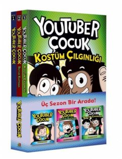 Cover Youtuber Cocuk Set 3 Kitap