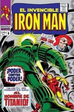 Cover BIBM66 INVENCIBLE IRON MAN 6 1967-68(9788410514751)