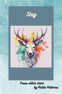 Cover Stag (Watercolour Splash Animals) (eBook, ePUB)