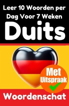 Cover Duitse Woordentrainer: Leer 7 weken lang 10 Duitse woorden per dag