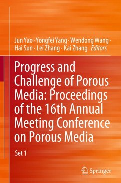 Cover Progress and Challenge of Porous Media: Proceedings of the 16th Annual Meeting Conference on Porous Media