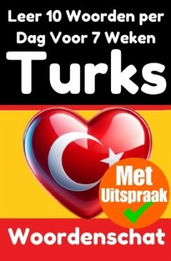 Cover Turkse Woordentrainer: Leer 7 weken lang 10 Turkse woorden per dag