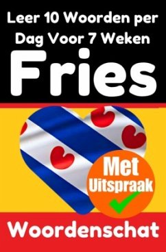 Cover Friese Woordentrainer: Leer 7 weken lang 10 Friese woorden per dag