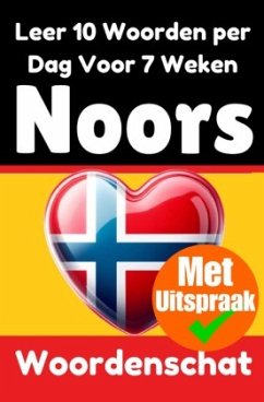 Cover Noorse Woordentrainer: Leer 7 weken lang 10 Noorse woorden per dag