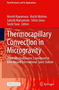 Cover Thermocapillary Convection in Microgravity
