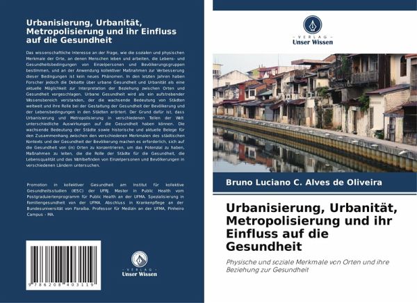 Urbanisierung, Urbanität, Metropolisierung und ihr Einfluss auf die Gesundheit