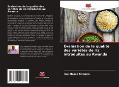 Cover Évaluation de la qualité des variétés de riz introduites au Rwanda