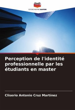 Cover Perception de l'identité professionnelle par les étudiants en master