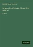 Archives de zoologie expérimentale et générale