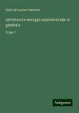 Archives de zoologie expérimentale et générale Archives de zoologie expérimentale et générale