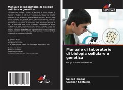 Cover Manuale di laboratorio di biologia cellulare e genetica