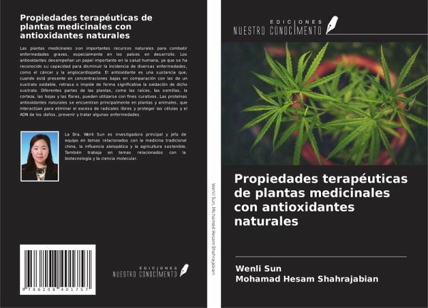 Propiedades terapéuticas de plantas medicinales con antioxidantes naturales Propiedades terapéuticas de plantas medicinales con antioxidantes naturales