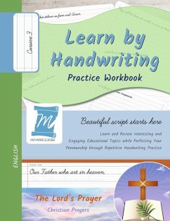 Handwriting Practice Workbook - The Lord's Prayer - Cursive, Level 3 - Cobo, Jessica; Cobo, Victor