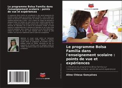Cover Le programme Bolsa Família dans l'enseignement scolaire : points de vue et expériences