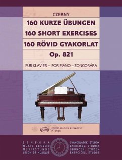 Cover 160 kurze Übungen op.821 für Klavier