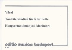 Cover Tonleiterstudien für Klarinette