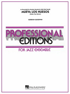 Cover Gordon Goodwin, Mueva Los Huesos (Shake Your Bones) Jazz Ensemble Partitur + Stimmen