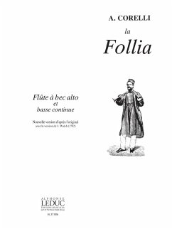 Cover La Follia op.5,12 pour flute a bec alto et basse continue