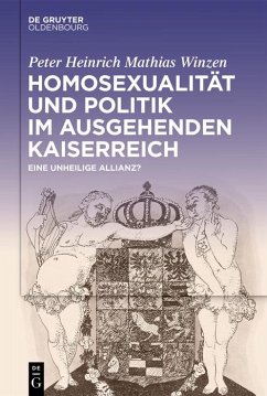Cover Homosexualität und Politik im ausgehenden Kaiserreich (eBook, ePUB)