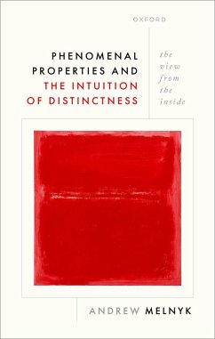 Cover Phenomenal Properties and the Intuition of Distinctness (eBook, ePUB)
