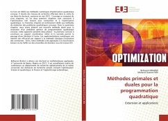 Méthodes primales et duales pour la programmation quadratique - BRAHMI, Belkacem;Bibi, Mohand Ouamer