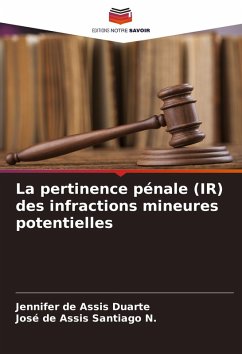 Cover La pertinence pénale (IR) des infractions mineures potentielles