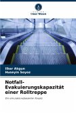 Notfall-Evakuierungskapazität einer Rolltreppe Notfall-Evakuierungskapazität einer Rolltreppe