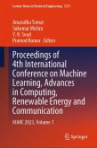 Proceedings of 4th International Conference on Machine Learning, Advances in Computing, Renewable Energy and Communication (eBook, PDF)