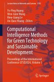 Computational Intelligence Methods for Green Technology and Sustainable Development (eBook, PDF)