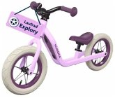 HUDORA 10938 - Laufrad Explory 12" pixie berry, für Kinder von 90-110 cm, Sitzhöhe: 27-37,5 cm
