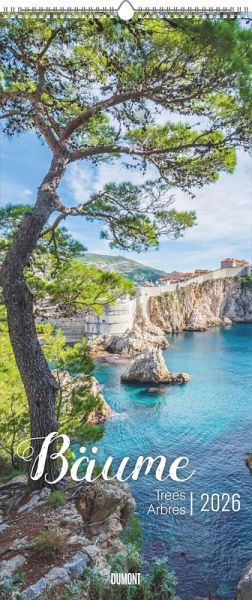 Bäume - Wandkalender im Format 30 x 70