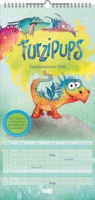 Cover Furzipups der Knatterdrache - Familienplaner mit 5 Spalten