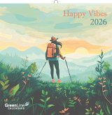 GreenLine Happy Vibes 2026 - Wand-Kalender - Broschüren-Kalender - 30x30 - 30x60 geöffnet GreenLine Happy Vibes 2026 - Wand-Kalender - Broschüren-Kalender - 30x30 - 30x60 geöffnet